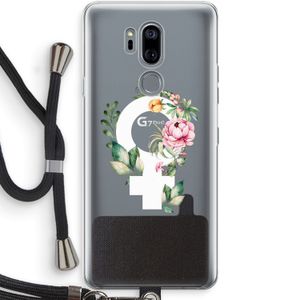 Venus: LG G7 Thinq Transparant Hoesje met koord
