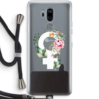 Venus: LG G7 Thinq Transparant Hoesje met koord