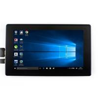 WAVESHARE 7 inch HDMI LCD (H) IPS 1024 x 600 Capacitive Touch Screen met gehard glas Cover ondersteunt Multi mini-PC's Multi systemen