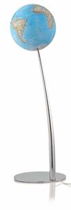 Wereldbol - Globe Iron Classic | Ø30 cm | Engelstalig | met Verlichting | National Geographic