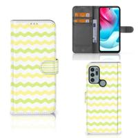 Motorola Moto G60s | Telefoon Hoesje | Waves Yellow