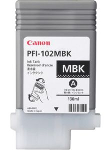 Canon PFI-102MBK inktcartridge Origineel Mat Zwart