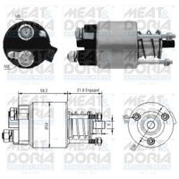 Magneetschakelaar, startmotor 46102