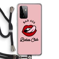 Badass Babes Club: Samsung Galaxy A72 5G Transparant Hoesje met koord