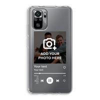 Music Player: Xiaomi Redmi Note 10S Transparant Hoesje