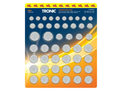 TRONIC Knoopcelbatterijen