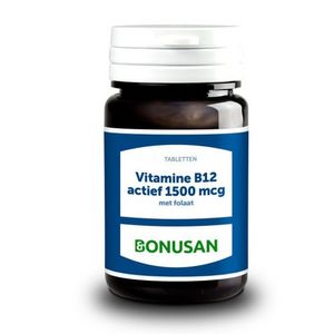 Bonusan Vitamine B12 Actief 1500 Mcg Tabletten
