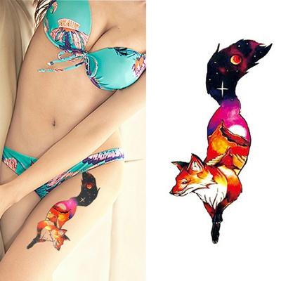 2 PC'S kleine volledige arm tijdelijke waterdichte Tattoo stickers (xqb010)