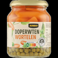 Jumbo Doperwten Wortelen 340 g