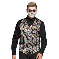 Halloween Gilet Day of the dead