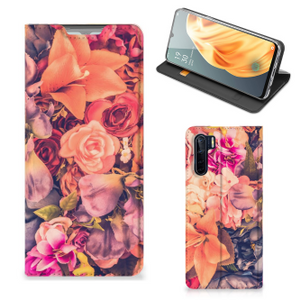 OPPO Reno3 | A91 Smart Cover Bosje Bloemen