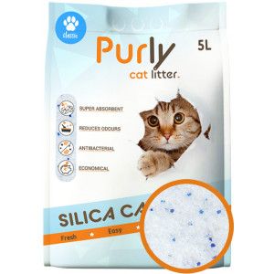 Purly silica kattenbakvulling Probeerpakket 2x alle geuren (6 x 5 liter)