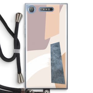 Luca: Sony Xperia XZ1 Transparant Hoesje met koord