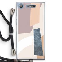 Luca: Sony Xperia XZ1 Transparant Hoesje met koord