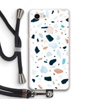 Terrazzo N°13: Pixel 3 XL Transparant Hoesje met koord