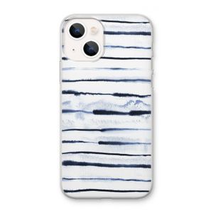Ink Stripes: iPhone 13 mini Transparant Hoesje