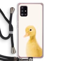 Duke: Samsung Galaxy A51 5G Transparant Hoesje met koord