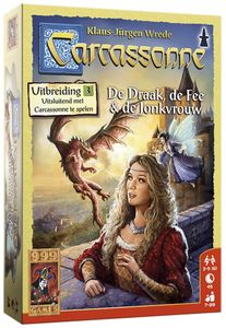 999 Games Carcassonne De draak de fee en de jonkvrouw