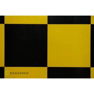 Oracover 691-033-071-002 Strijkfolie Fun 6 (l x b) 2 m x 60 cm Geel, Zwart