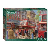 Jumbo Falcon legpuzzzel - victoria station, 1000st.