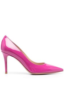 Gianvito Rossi escarpins 85 mm à talon verni - Rose