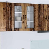 Keukenkast Kalmar Oudhout 80 x 31 x 80 cm Bewerkt hout