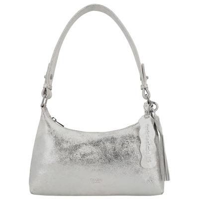 Charm London Schoudertas South Hill Metallic Zilver