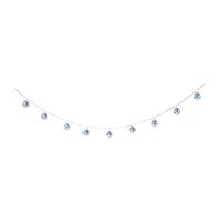 Lichtslinger met discoballen - 10 LED - 165 cm Lichtslinger met discoballen - 10 LED - 165 cm