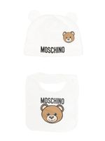 Moschino Kids bonnet à motif Teddy Bear - Blanc - thumbnail