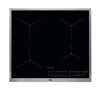 AEGIAE64411XB Inductie kookplaat Zwart