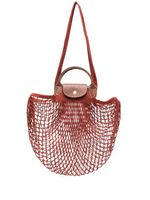 Longchamp sac Le Pliage Filet à détails en mesh - Orange