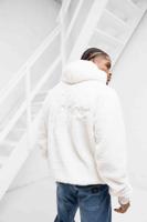 Malelions Sherpa Signature Hoodie Heren Wit - Maat M - Kleur: Wit | Soccerfanshop