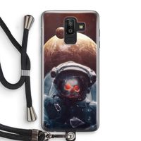 Voyager: Samsung Galaxy J8 (2018) Transparant Hoesje met koord