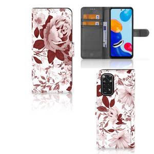 Hoesje Xiaomi Redmi Note 11/11S Watercolor Flowers