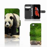 Apple iPhone 6 | 6s | Telefoonhoesje | Met pasjeshouder | Panda