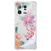 Xiaomi 13 Pro Case Anti-shock Bird Flowers