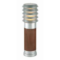 Franssen Zinken terraslamp Selhalm met hout 49cm 3278 - thumbnail