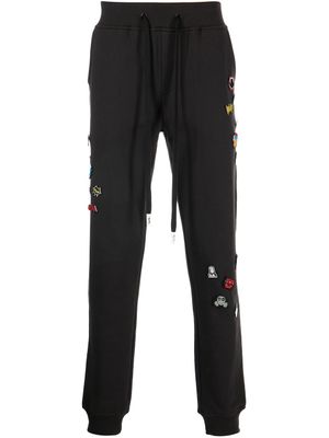 Haculla pantalon de jogging à détail de pins - Noir