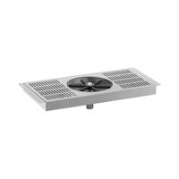 Glazen spoeler - met lekbak - 35 x 16 x 6,5 cm - Royal Catering