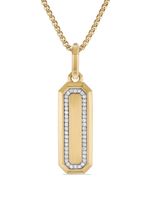 David Yurman pendentif Streamline en or 18ct pavé de diamants (39 mm)