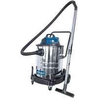 SCHEPPACH 50L 1400W nat- en droogzuiger met 200W synchrone stekker + een gecombineerde borstel, een kierenzuigmond, een schuimfilter,