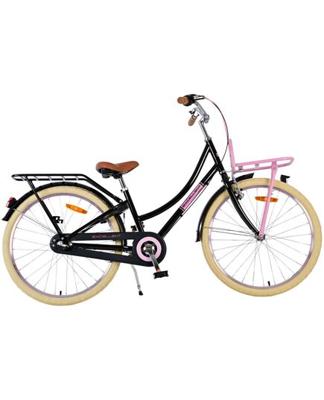Volare excellent kinderfiets - meisjes - 24 inch - zwart - 3 versnellingen