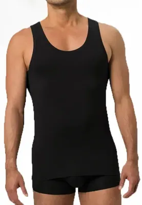 2-Pack Basics Heren singlet - 32324 - Biologisch katoenen heren onderhemd / hemd heren