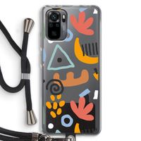 Abstract: Xiaomi Redmi Note 10 Pro Transparant Hoesje met koord