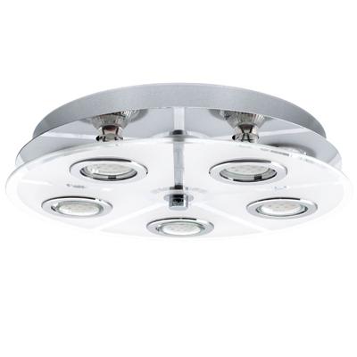 Eglo Led plafondlampCabo Round 5x3w - 3000K - 35cm chroom - 30933