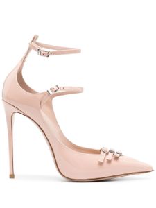 Le Silla bottines Morgana en cuir 120 mm - Rose