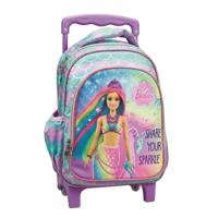Barbie Sparkle rollende ovis rugzak, tas 30 cm