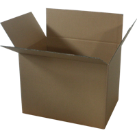 Amerikaanse vouwdoos | golfkarton | 1000x600x500mm | dubbele golf | bruin | 1 stuks