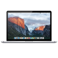 Apple MacBook Pro (15 inch, 2015) - Intel Core i7 - 16GB RAM - 512GB SSD - 2x Thunderbolt 2 - Zilver