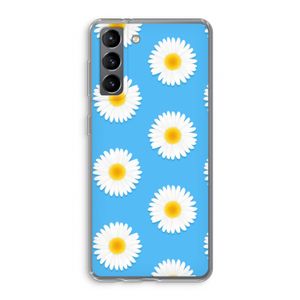 Margrietjes: Samsung Galaxy S21 Transparant Hoesje
